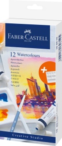 Tempera Acuarele 12 Culori 9ml Faber-Castell - Img 1