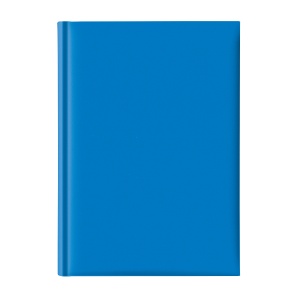 Agenda nedatata A5, hartie offset alb, coperta albastru