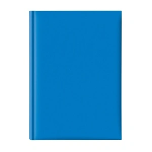 Agenda nedatata A5, hartie offset alb, coperta albastru