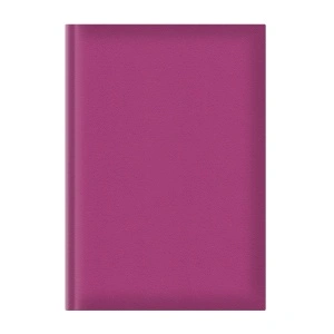 Agenda nedatata A5, hartie offset alb, coperta fucsia