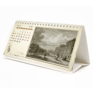 Calendar de birou cu imagini Vintage 2 - Img 6