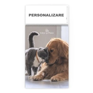 Calendar de Perete cu imagini Catei si Pisici