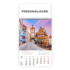 Calendar de Perete cu imagini Strazi - Img 3