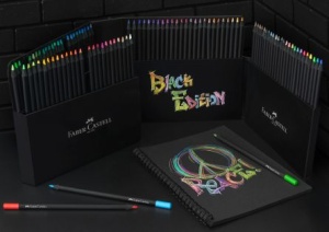 Creioane Colorate 100 Culori Black Edition Faber-Castell - Img 2