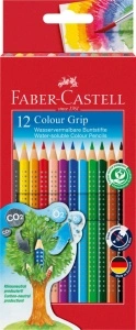 Creioane Colorate 12 Culori Grip 2001 Faber-Castell
