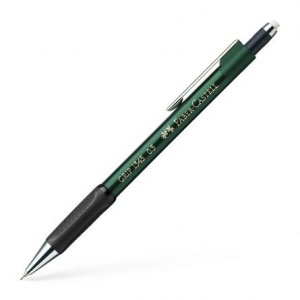Creion Mecanic 0,5mm Verde Grip 1345 Faber-Castell