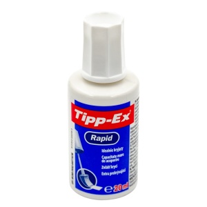 Fluid corector (pasta corectoare) Bic Tipp-Ex Rapid, 20ml - Img 2