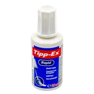 Fluid corector (pasta corectoare) Bic Tipp-Ex Rapid, 20ml - Img 2