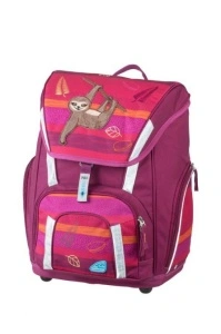 Ghiozdan Lazy Lewis Smart Roșu + Etui, Sac sport, Cut pt Cărți - Img 2