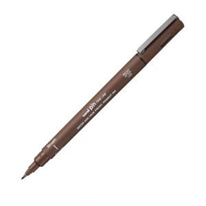 Liner Sepia Brush (varf pensula), pe baza de apa