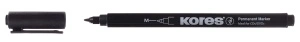 Marker CD Negru 1.0mm Kores