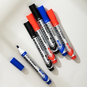 Marker Whiteboard Albastru 2.5mm Deli - Img 3