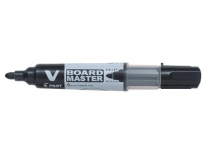 Marker Whiteboard Negru 6mm Varf Rotund Vboard Pilot
