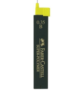 Mina Creion 0,35mm B Super-Polymer Faber-Castell - Img 1