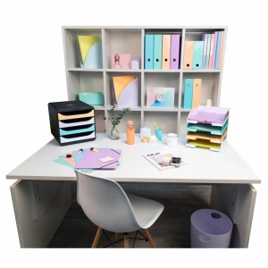 Organizator Exacompta Aquarel, 4 sertare, A4, 347x278x267 mm - Img 6