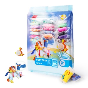 Plastilina Soft Clay 36 Culori Deli