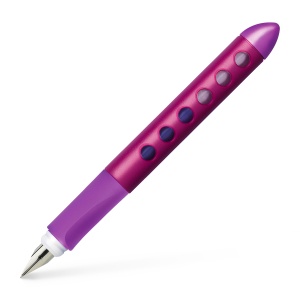 Stilou Scolar Stangaci Scribolino Blackberry Faber-Castell - Img 1