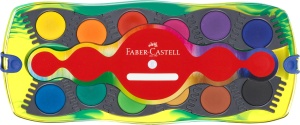 Acuarele 12 Culori Connector Dinozauri Verde Faber-Castell - Img 3
