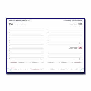 Agenda 2026 Dakota A5 datata, hartie ivory, coperta orange - Img 2