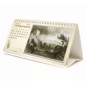 Calendar de birou cu imagini Vintage 2 - Img 2