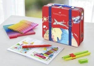 Cariocă 40 Culori Connector Valiză Faber-Castell - Img 3