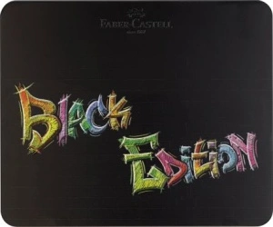 Creioane Colorate 100 Culori Black Edition Cutie Metal Faber-Castell - Img 2