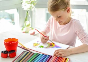 Creioane Colorate 48 Culori Cutie Metal Grip 2001 Faber-Castell - Img 3