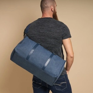 Geanta Bowling Sport Albastra Din Material Textil - Img 7