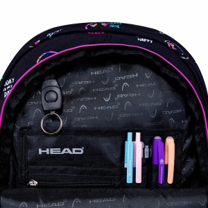 Ghiozdan Astra Head AB300, Smile Sparkle Shine, 42x30x19 cm, 3 compartimente - Img 5