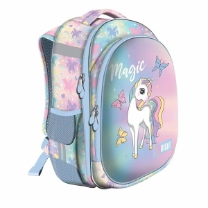 Ghiozdan HB01 ST Right Magic Unicorn, 2 compartimente