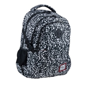 Ghiozdan Head-HS Black Terrazzo