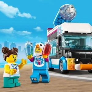 LEGO City, Camioneta-pinguin cu granita, 194 piese - Img 3