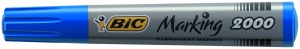 Marker Permanent Albastru Varf Rotund 2000 Bic
