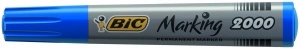 Marker Permanent Albastru Varf Rotund 2000 Bic