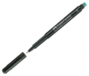 Marker Permanent Negru F Multimark Faber-Castell - Img 2