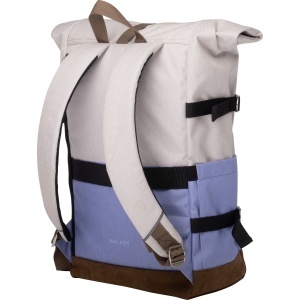 Rucsac Rollup Bicolor Crem Popcorn - Bleu Walker - Img 2