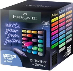 Set Birou 24Buc Textmarker 46 Faber-Castell