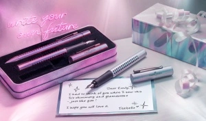 Set Stilou + Pix grip 2011 Glam Pearl Faber-Castell - Img 3