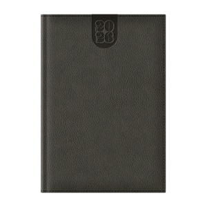 Agenda 2026 Dakota A5 datata, hartie ivory, coperta gri
