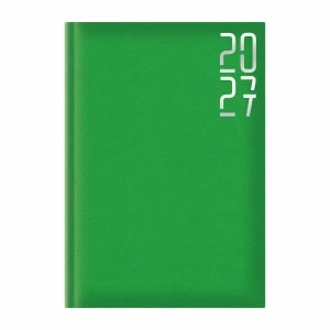 Agenda 2027 Artibest A5 datata, hartie offset alb, coperta verde deschis