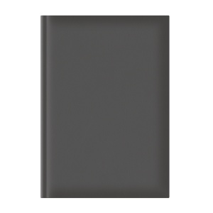 Agenda nedatata A5, hartie offset alb, coperta gri