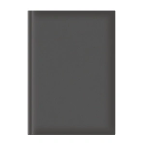 Agenda nedatata A5, hartie offset alb, coperta gri