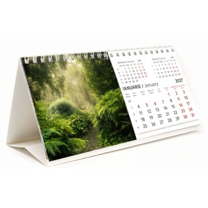 Calendar de birou cu imagini Gradini - Img 3