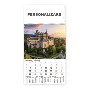 Calendar de Perete cu imagini Castele - Img 3