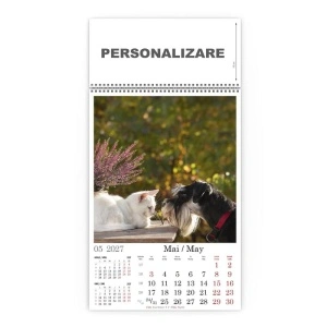 Calendar de Perete cu imagini Catei si Pisici - Img 5