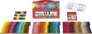 Carioacă 60 Culori Connector Cut Cadou Faber-Castell - Img 2