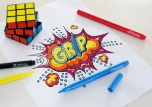 Carioca 30 Culori Grip Faber-Castell - Img 3
