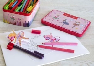Carioca 33 Culori Balerina Box Connector Faber-Castell - Img 3