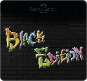 Creioane Colorate 24 Culori Black Edition Cutie Metal Faber-Castell - Img 4