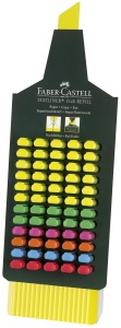 Display 60 Buc Textmarker Diverse Culori 1548 Faber-Castell